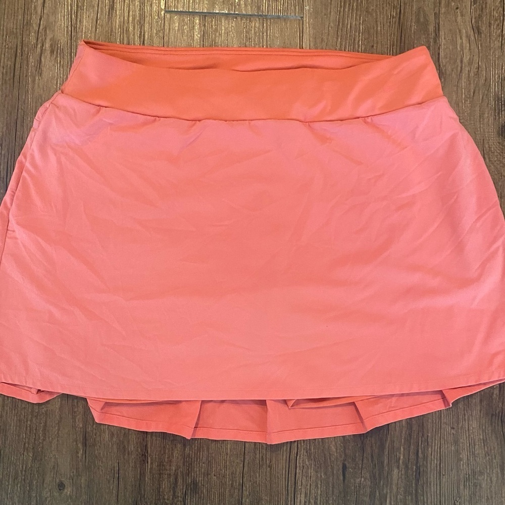 Nike Coral Pink Athletic Mini Skort - Picture 2 of 7